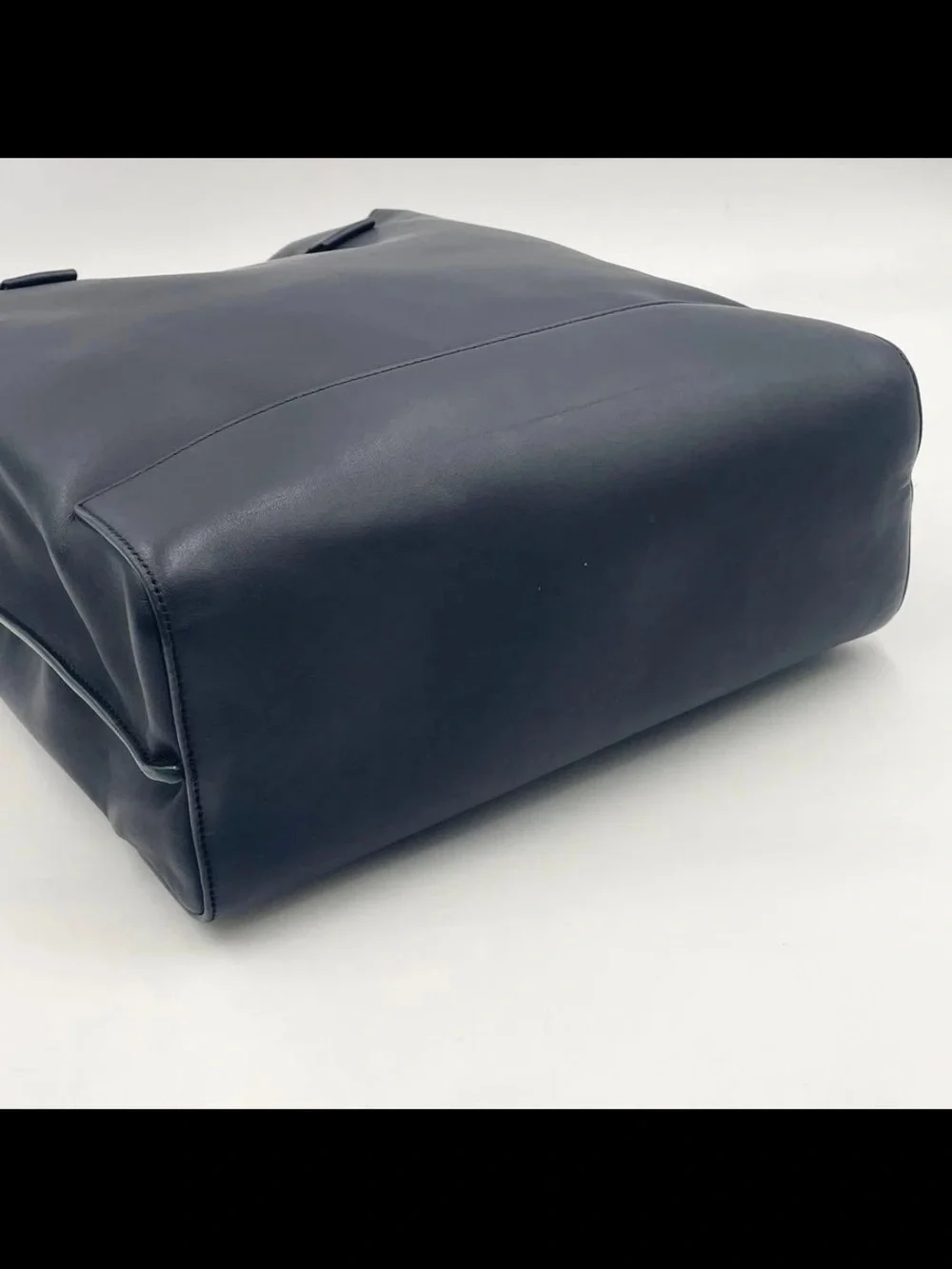 Mulberry Midnight Blue Leather Tote